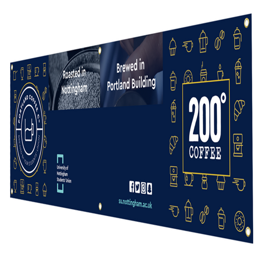 Banners with eyelets